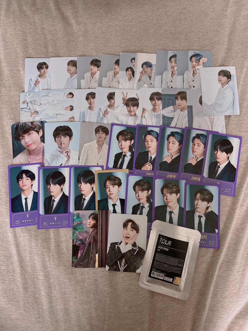 BTS ホソク うちわ ミニフォト トレカ