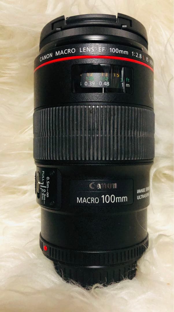 キヤノンcanon EF100mm F2.8Lマクロ IS USM
