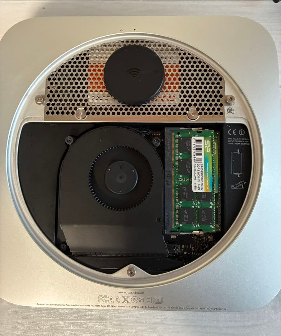 Macデスクトップ Apple Mac mini A1347 Late2012 i7 RAM16GB