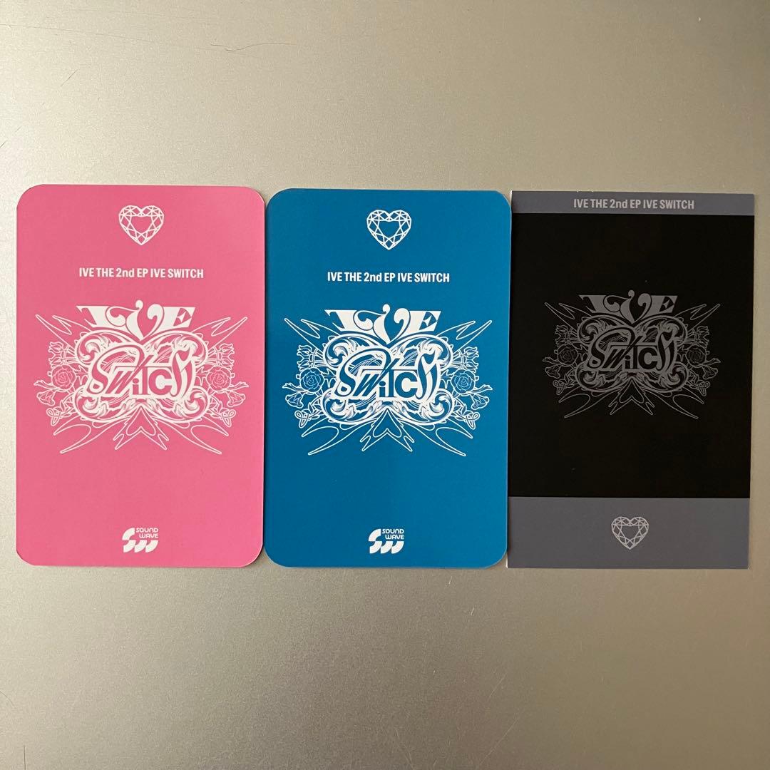 IVE SWITCH soundwave JAPAN ラキドロ 3枚　ウォニョン