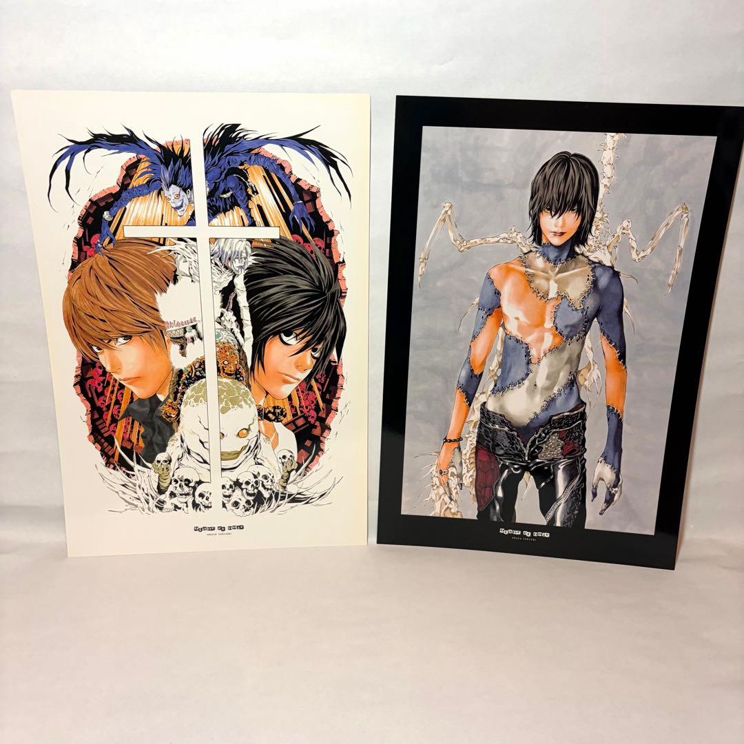 小畑健画集 『Blanc et noir 』　ポストカード・ジャケット付き