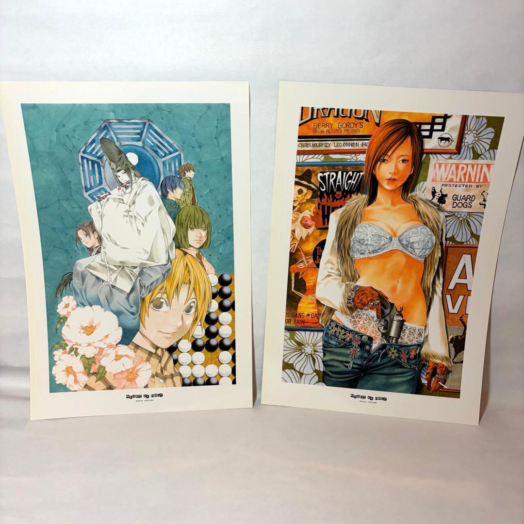 小畑健画集 『Blanc et noir 』　ポストカード・ジャケット付き