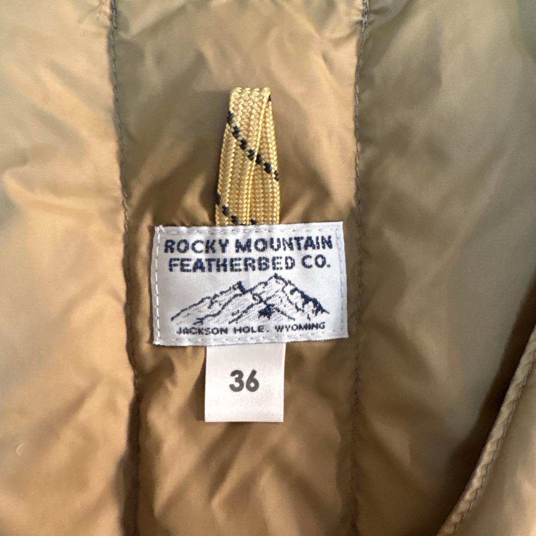 ROCKY MOUNTAIN FEATHERBED ダウンベスト 36