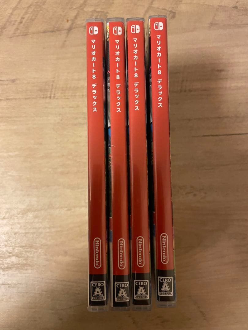 マリオカート8 デラックス Nintendo Switch 4本セット