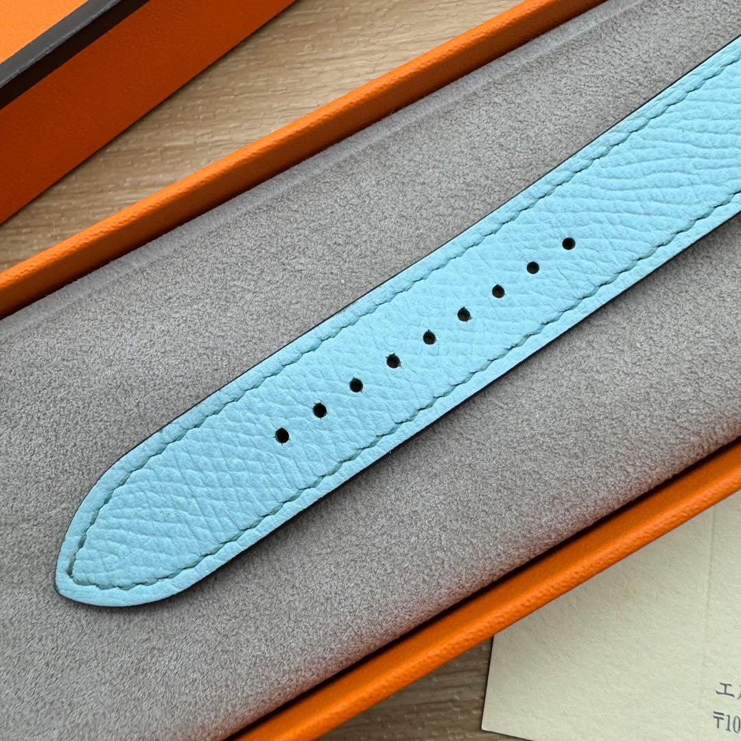 2210 Apple Watch エルメス　ゼフィール　ブルー　HERMES二重