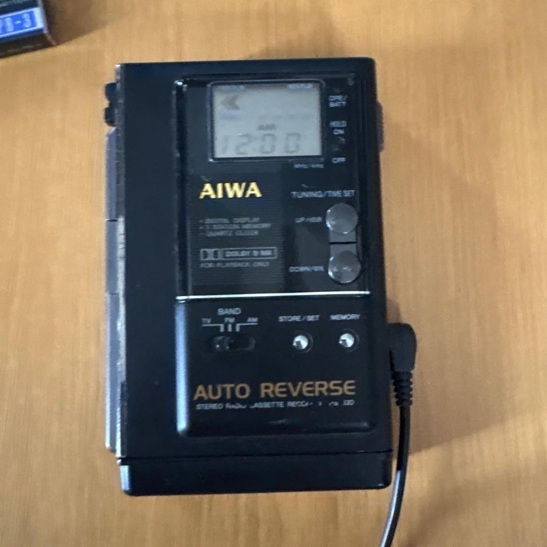 AIWA AUTO REVERSE カセットプレーヤー　カセットボーイ