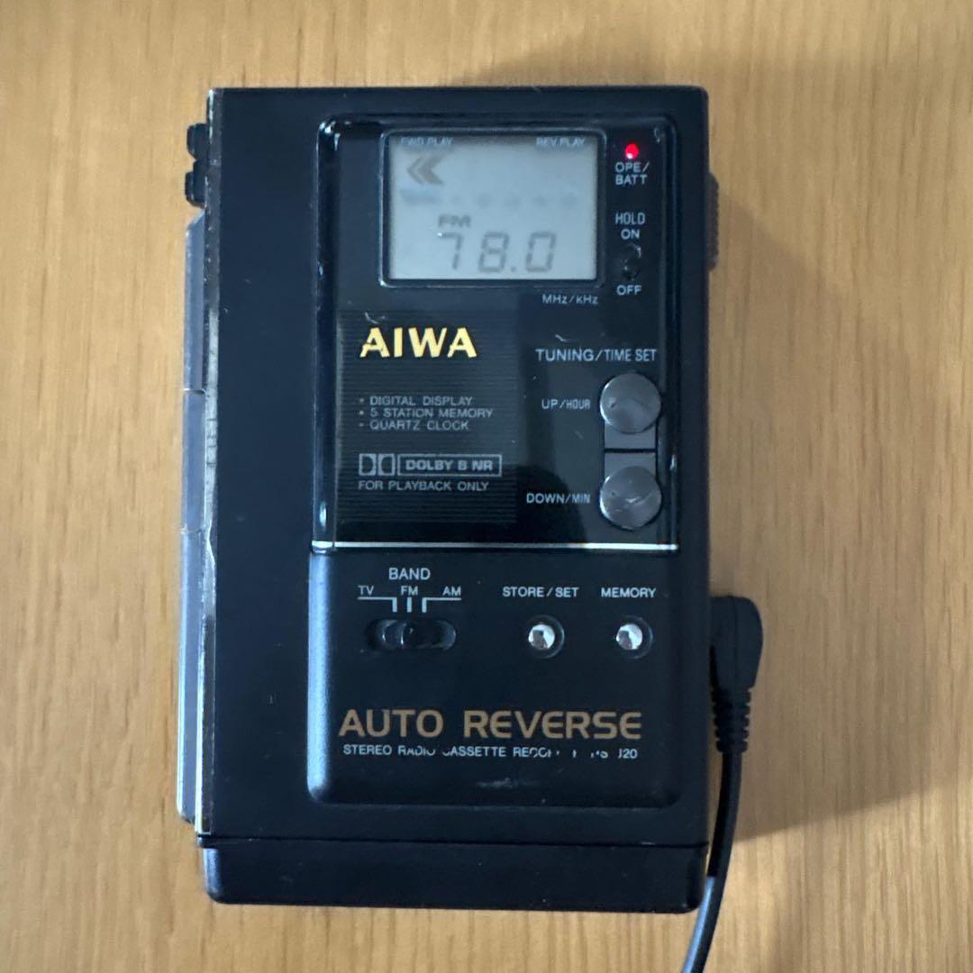AIWA AUTO REVERSE カセットプレーヤー　カセットボーイ
