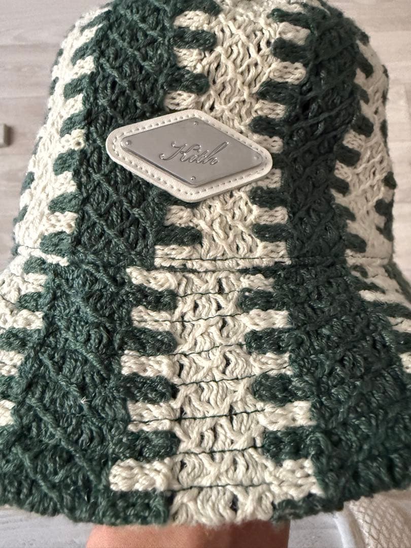 KITH】Kith Geo Crochet Dawson Bucket Hat