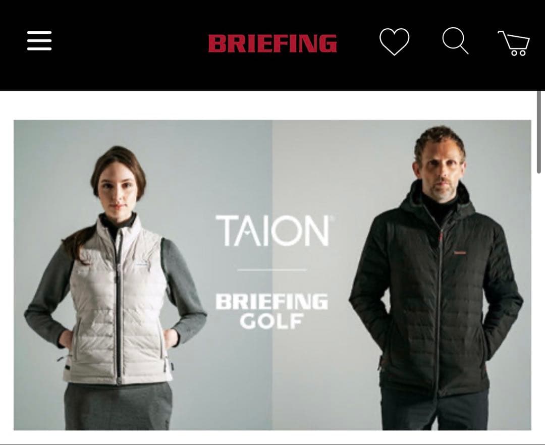 ⭐️1時間限定最終値下げ⭐️BRIEFING GOLF ✖︎ TAION コラボダウン