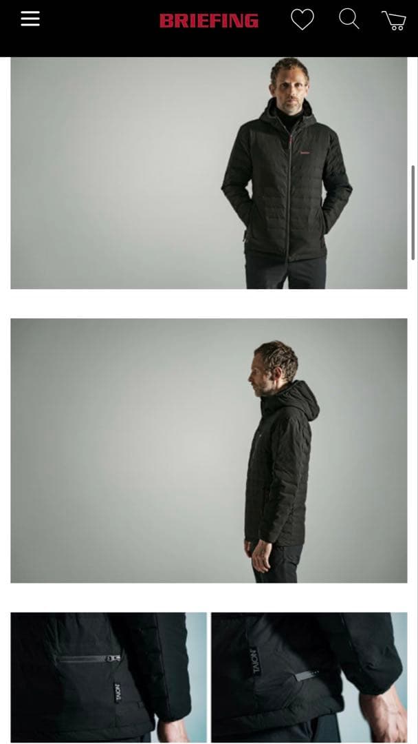 ⭐️1時間限定最終値下げ⭐️BRIEFING GOLF ✖︎ TAION コラボダウン