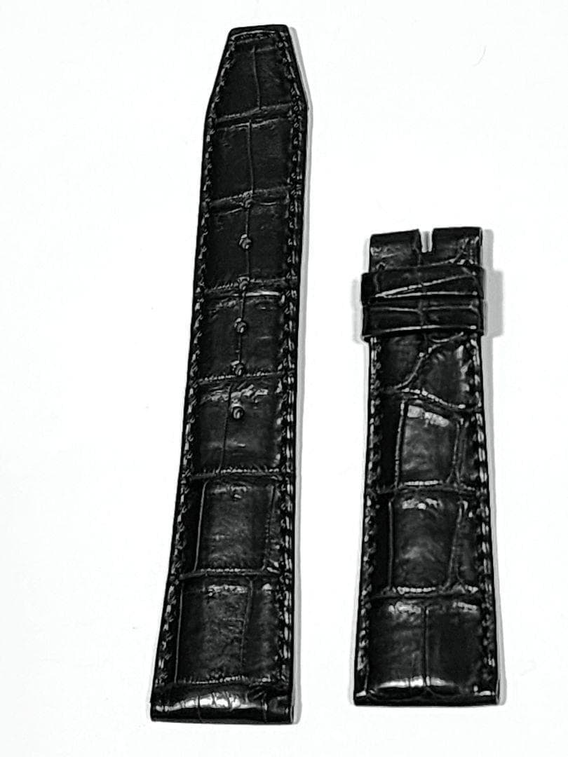 ポールピコ　純正　ジェントルマン・クロノ用ベルト 黒　18/22