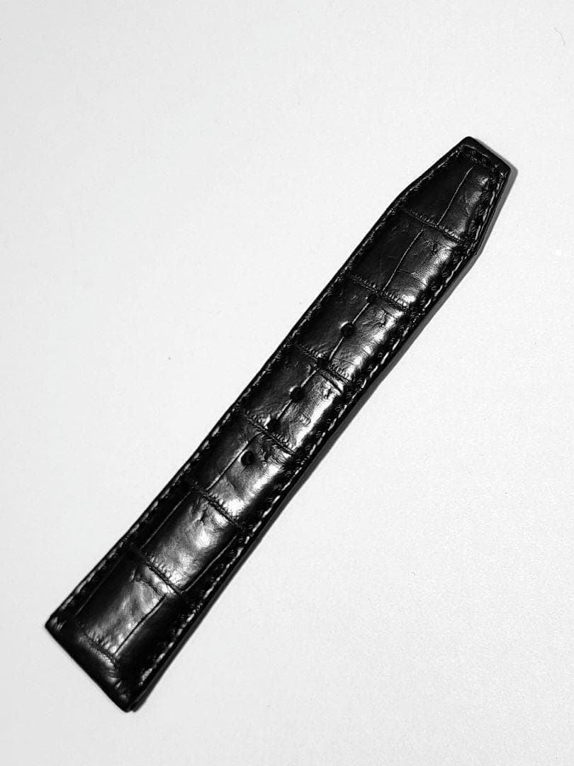 ポールピコ　純正　ジェントルマン・クロノ用ベルト 黒　18/22