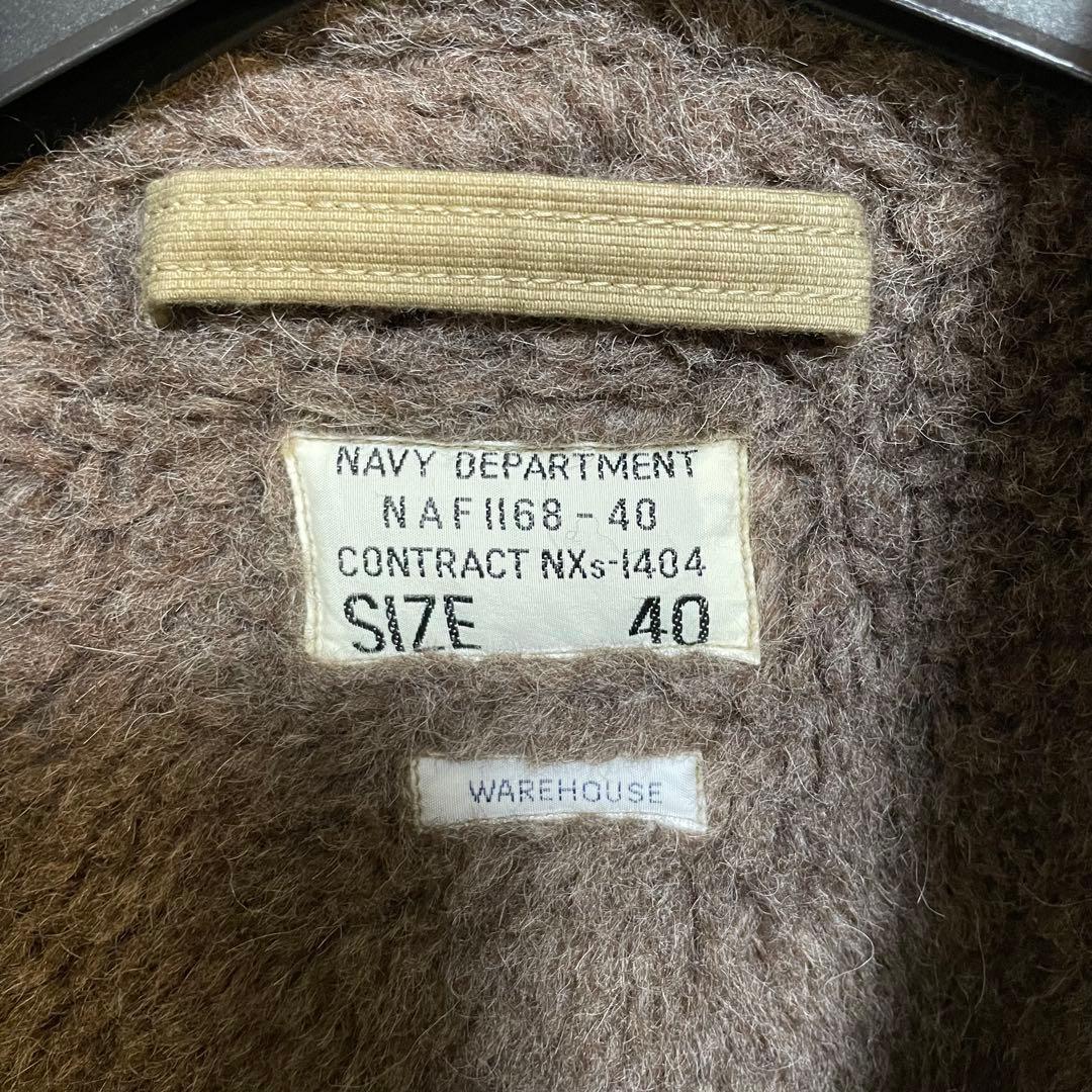 WAREHOUSE/ウエアハウス N-1 DECK JACKETサイズ40