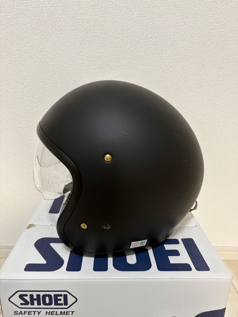 た*ん様 SHOEI J-0 マットブラック Lサイズ ジェットヘルメット