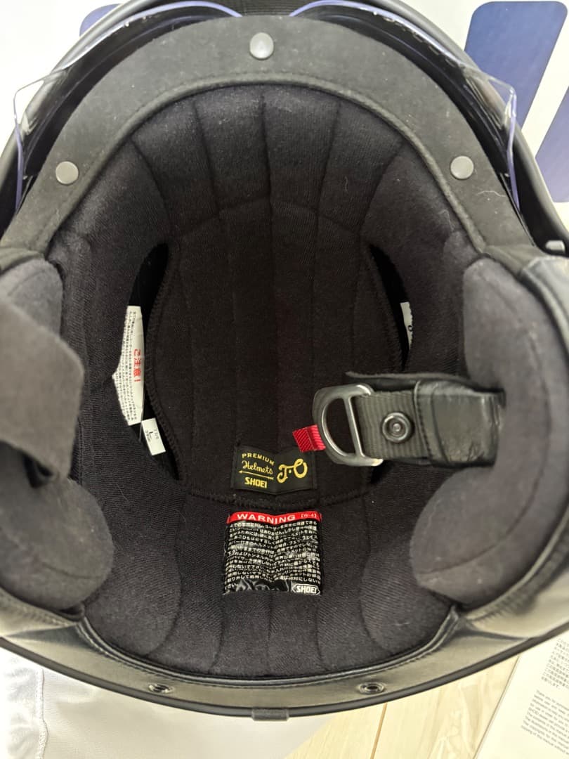 た*ん様 SHOEI J-0 マットブラック Lサイズ ジェットヘルメット
