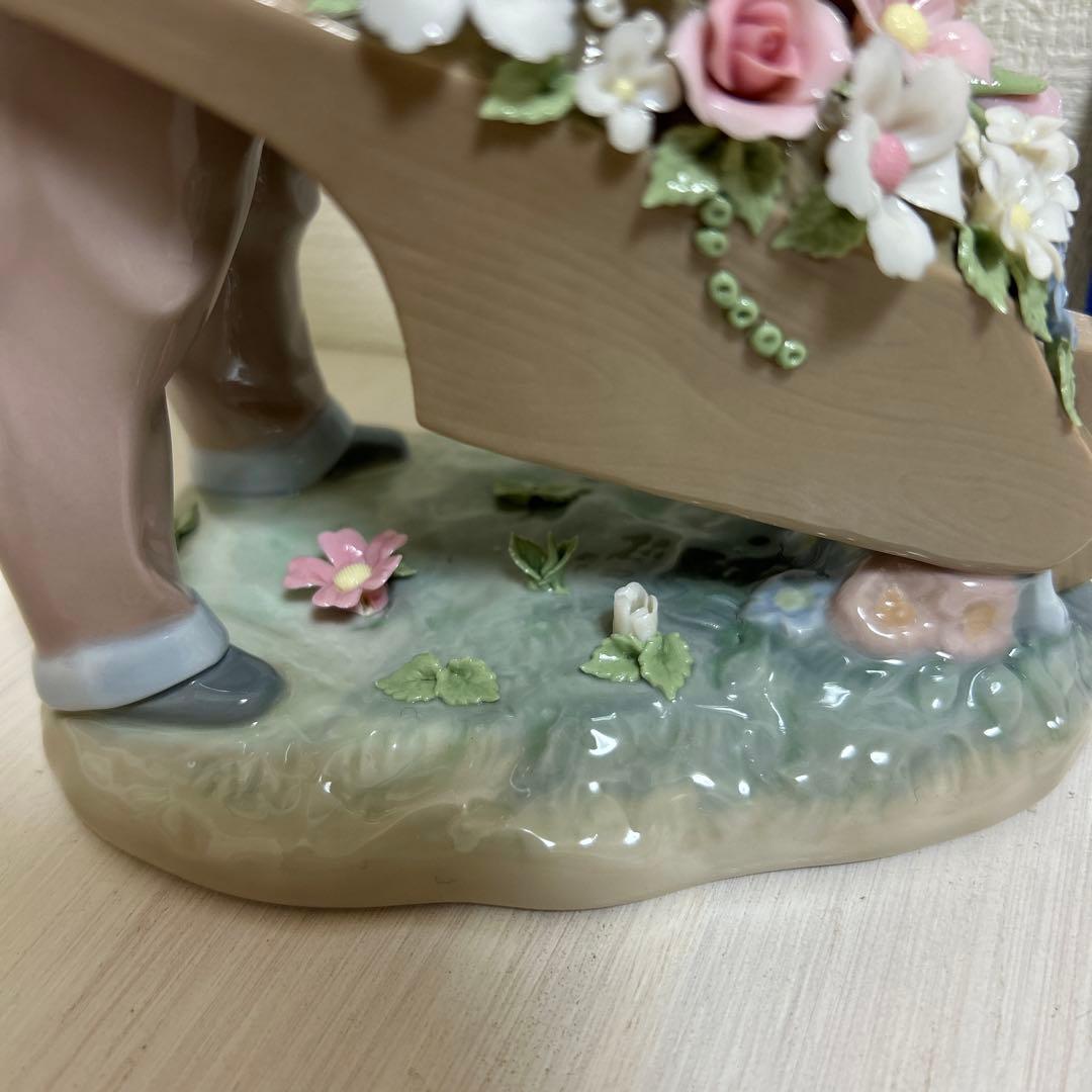 リヤドロ　LLADRO 「花車」新品！