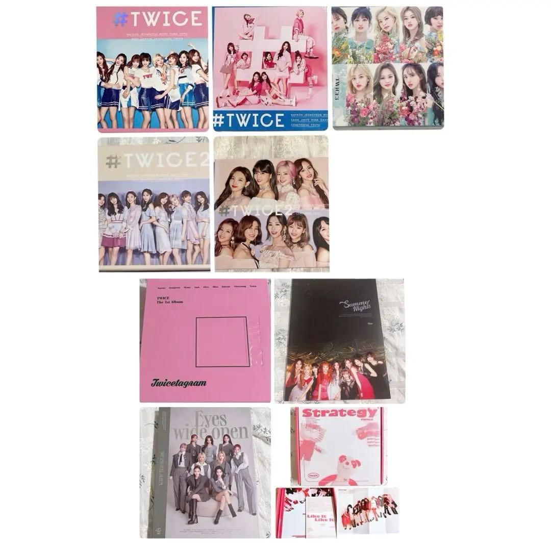 TWICE アルバム まとめ売り トレカ CD DVD 写真集