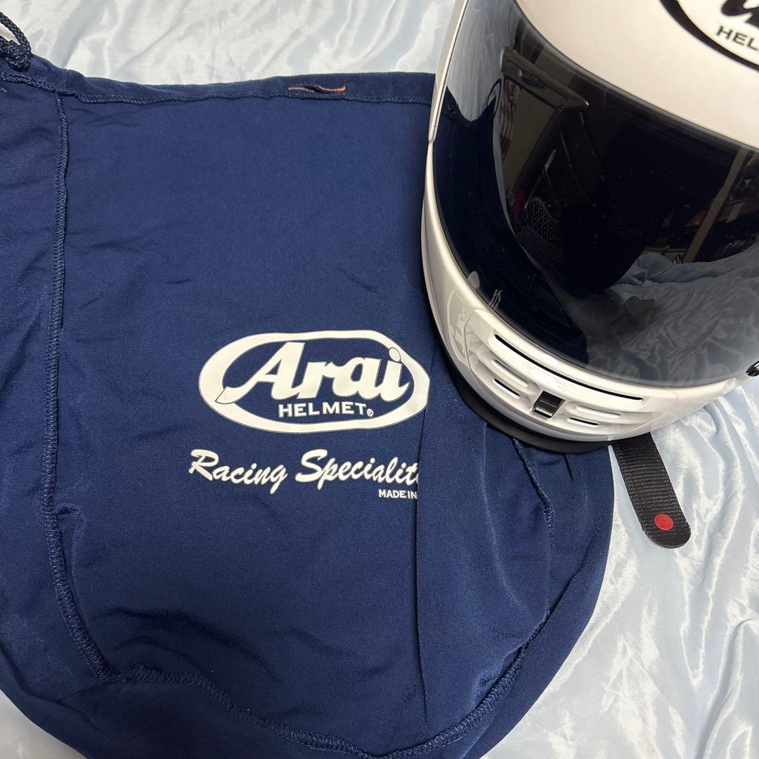 タイムセール！！　Arai Rapide-IR グラスホワイト