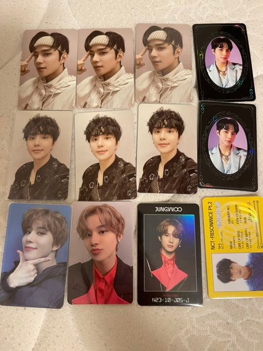 ジョンウ　nct127 2020 キノ　トレカ　アルバム　20点　セット