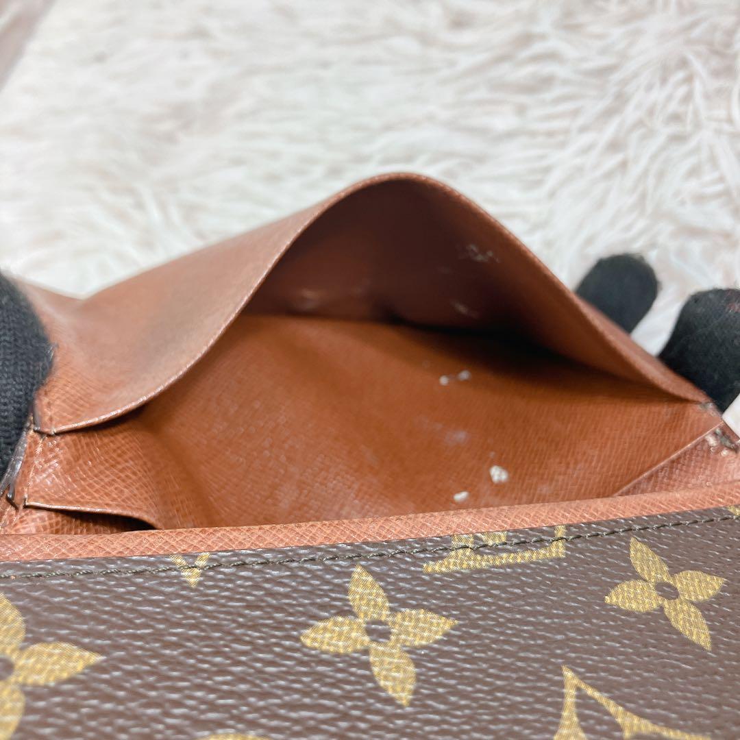 希少 美品 ルイヴィトン モノグラム ポルトフォイユ トレゾール 財布 L字