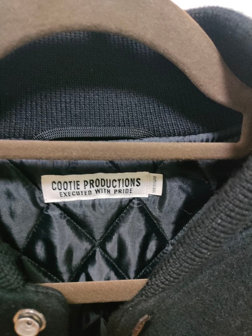 COOTIE PRODUCTIONS スタジャン ウール メルトン
