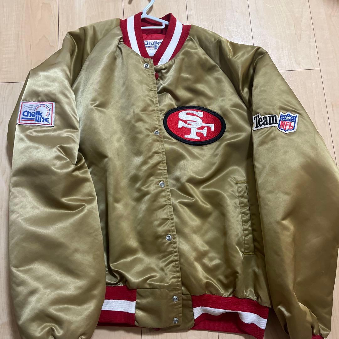 『希少』スターター　80s NFL FORTY NINERS ヤンキースタジャン