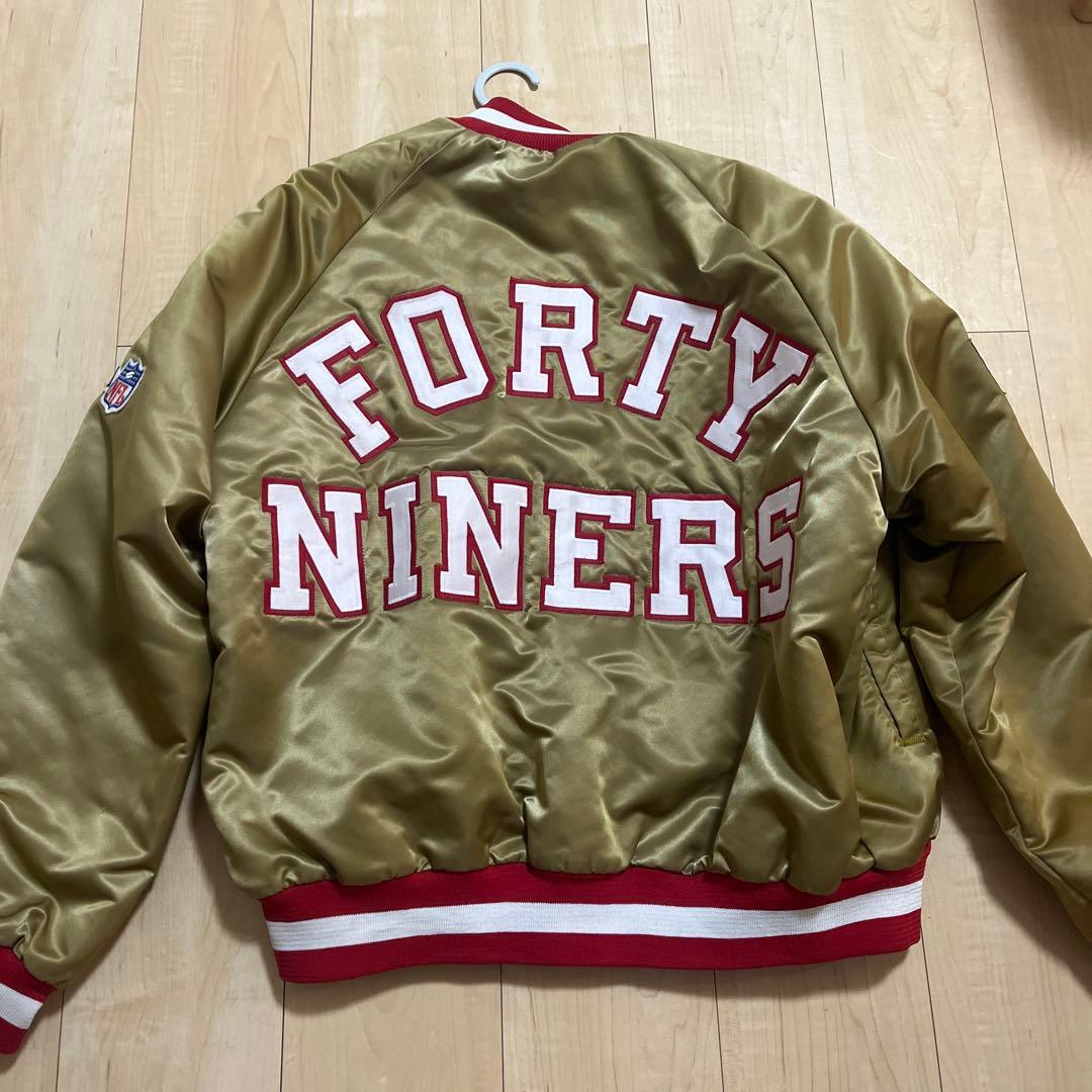 『希少』スターター　80s NFL FORTY NINERS ヤンキースタジャン