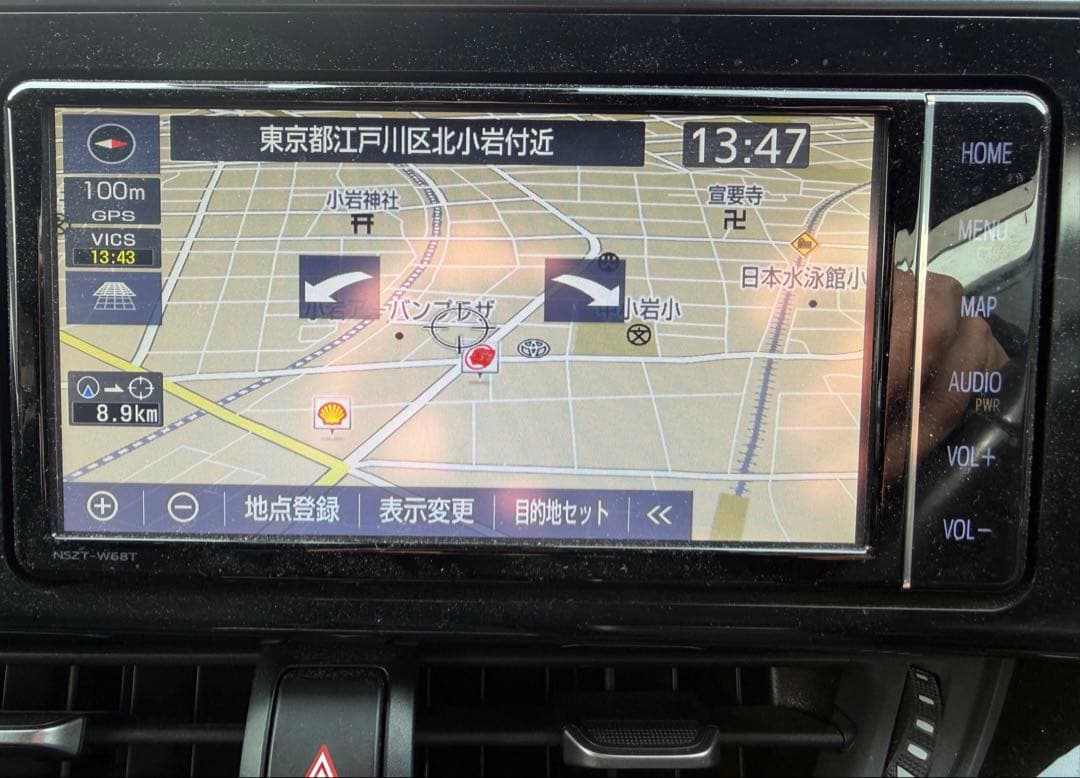 セプさん専用 トヨタ純正ナビ NSZT-W68T ７インチ　2021年秋版