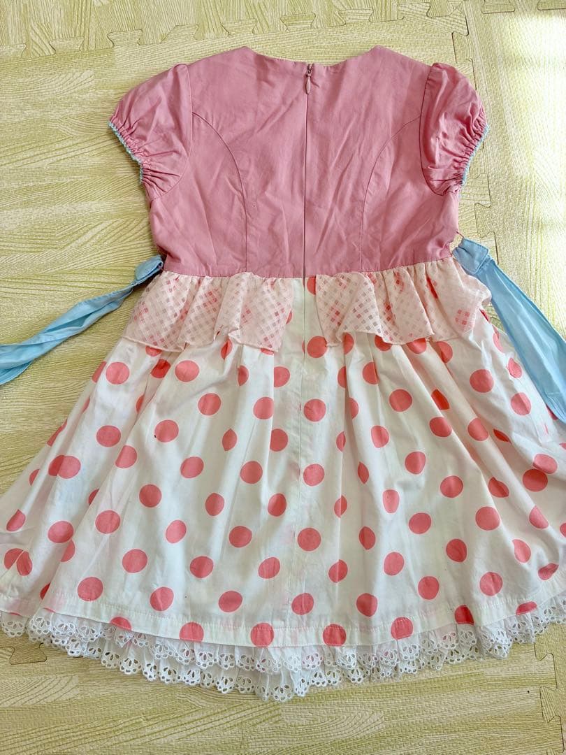 ボーピープ　シャーリーテンプルワンピース　帽子付き