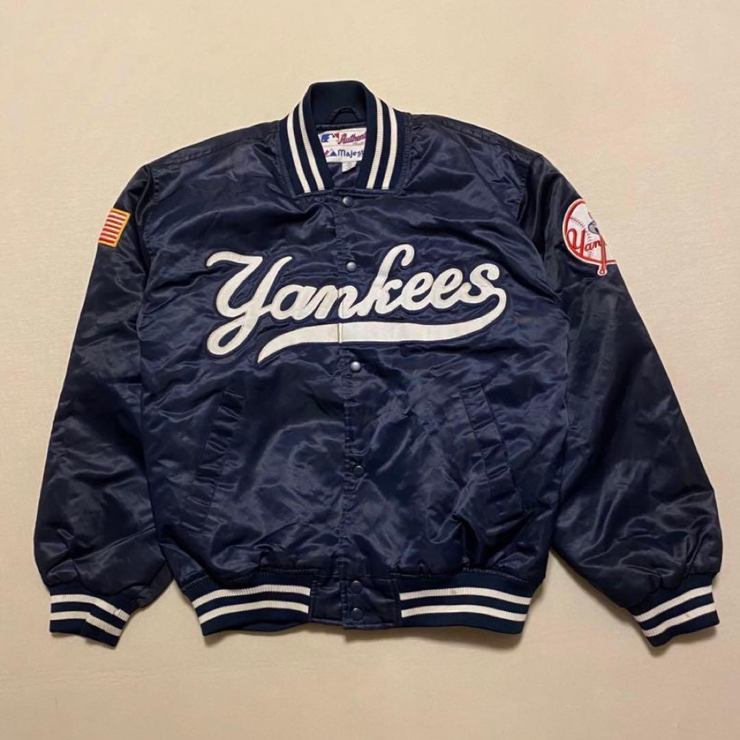 希少　ニューヨークヤンキース　majestic スタジャン