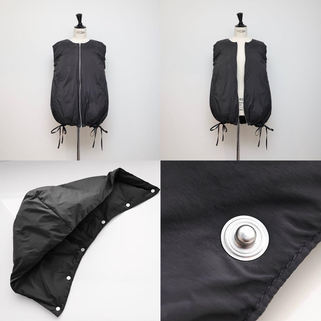 GypsohilaジプソフィアGPKW-607 Puffy Vest Black