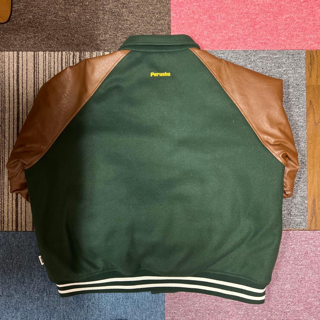 perushu × MLBコラボスタジャン Athletics Mサイズ