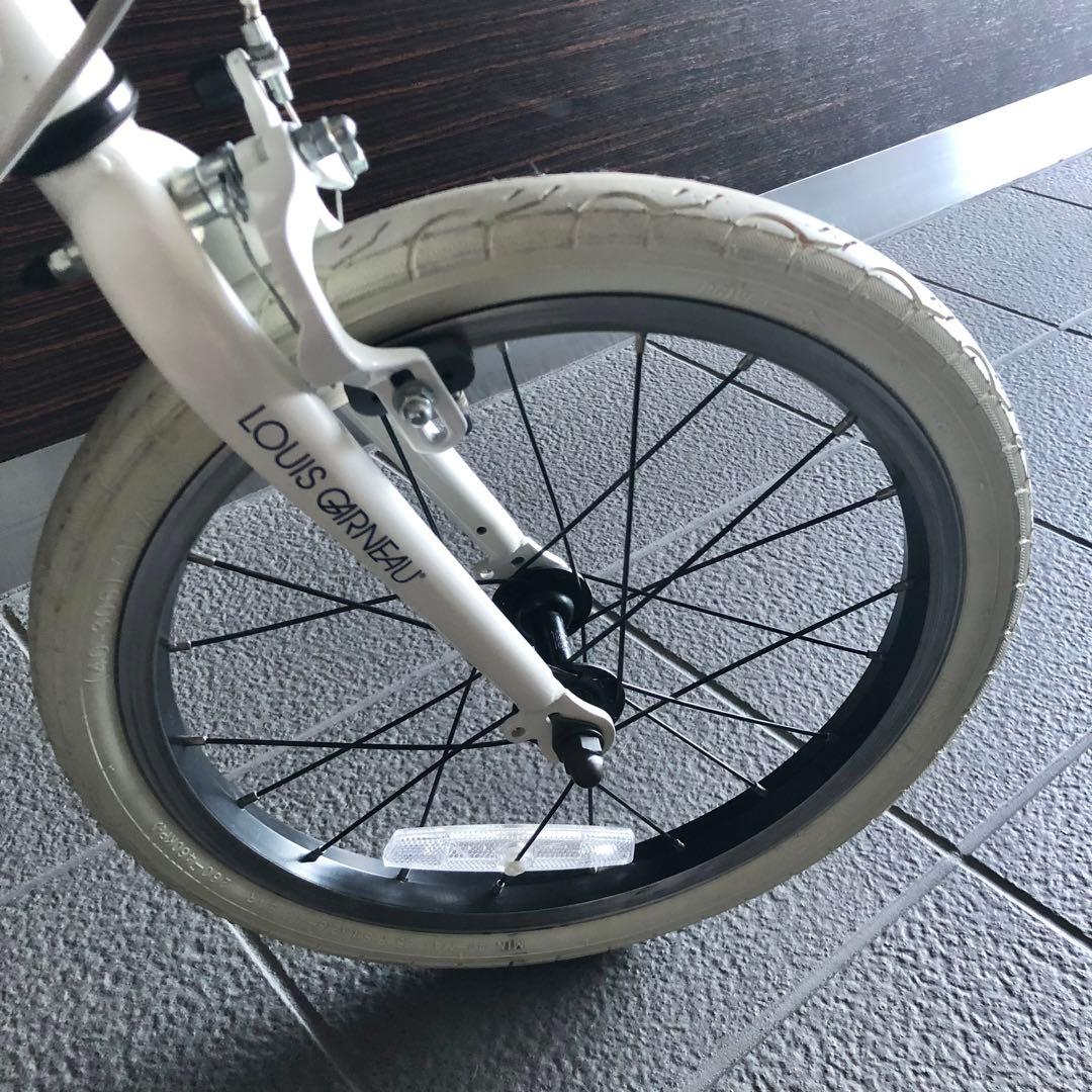LOUIS GARNEAU ルイガノ キッズ ホワイト 16インチ【美品】