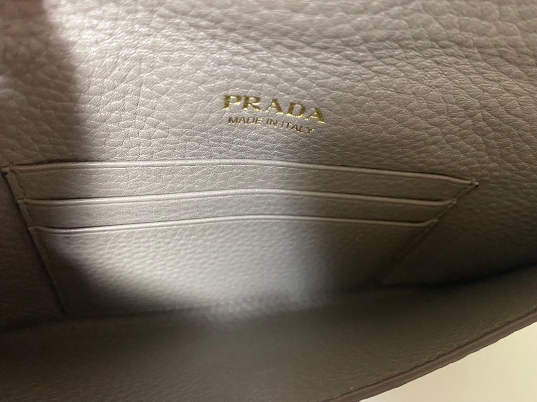 プラダ PRADA 長財布 ソフトレザー 1MF175