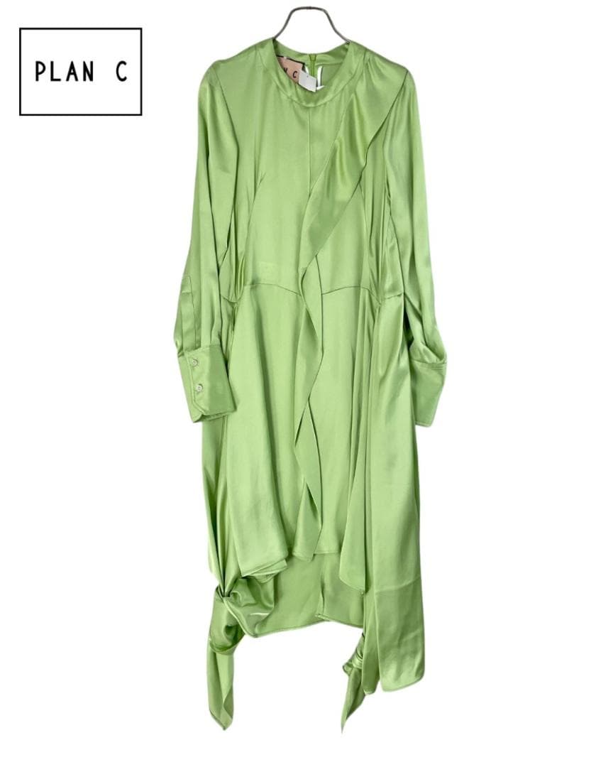 【新品】PLAN C アシンメトリー ワンピース 38 定価218900円