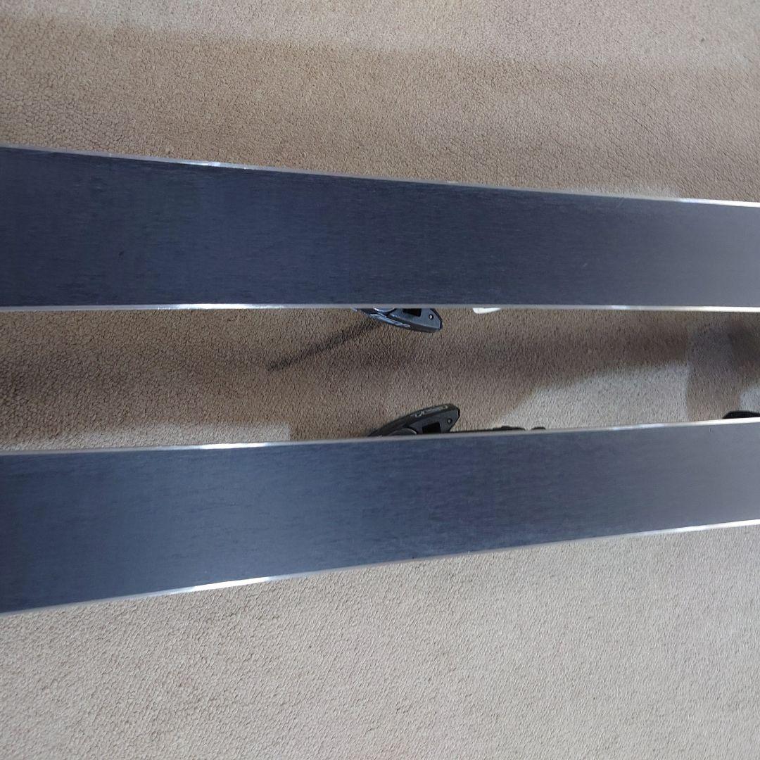 使用済比較的 綺麗サロモン156cmビンディング2点セット古いDEMOモデル