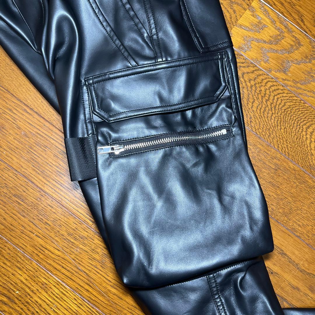 Janpari JPO-3 Leather cargo pants サイズ28
