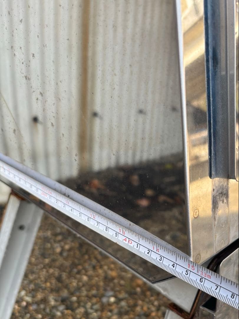 ステンレス工具箱　道具箱　取り付けステー（ボルト）付き