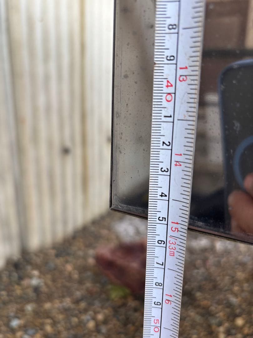 ステンレス工具箱　道具箱　取り付けステー（ボルト）付き