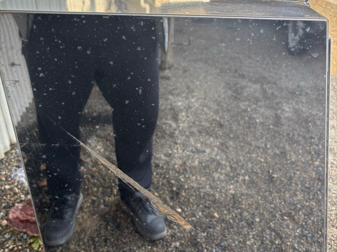 ステンレス工具箱　道具箱　取り付けステー（ボルト）付き