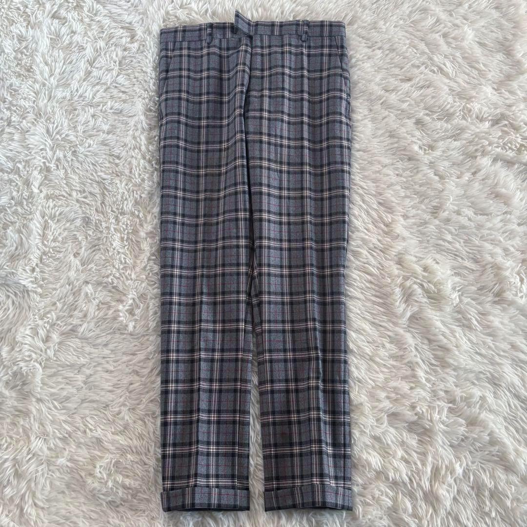 美品✨現行‼️グッチ スリーピース チェック セットアップスーツ メンズ L相当