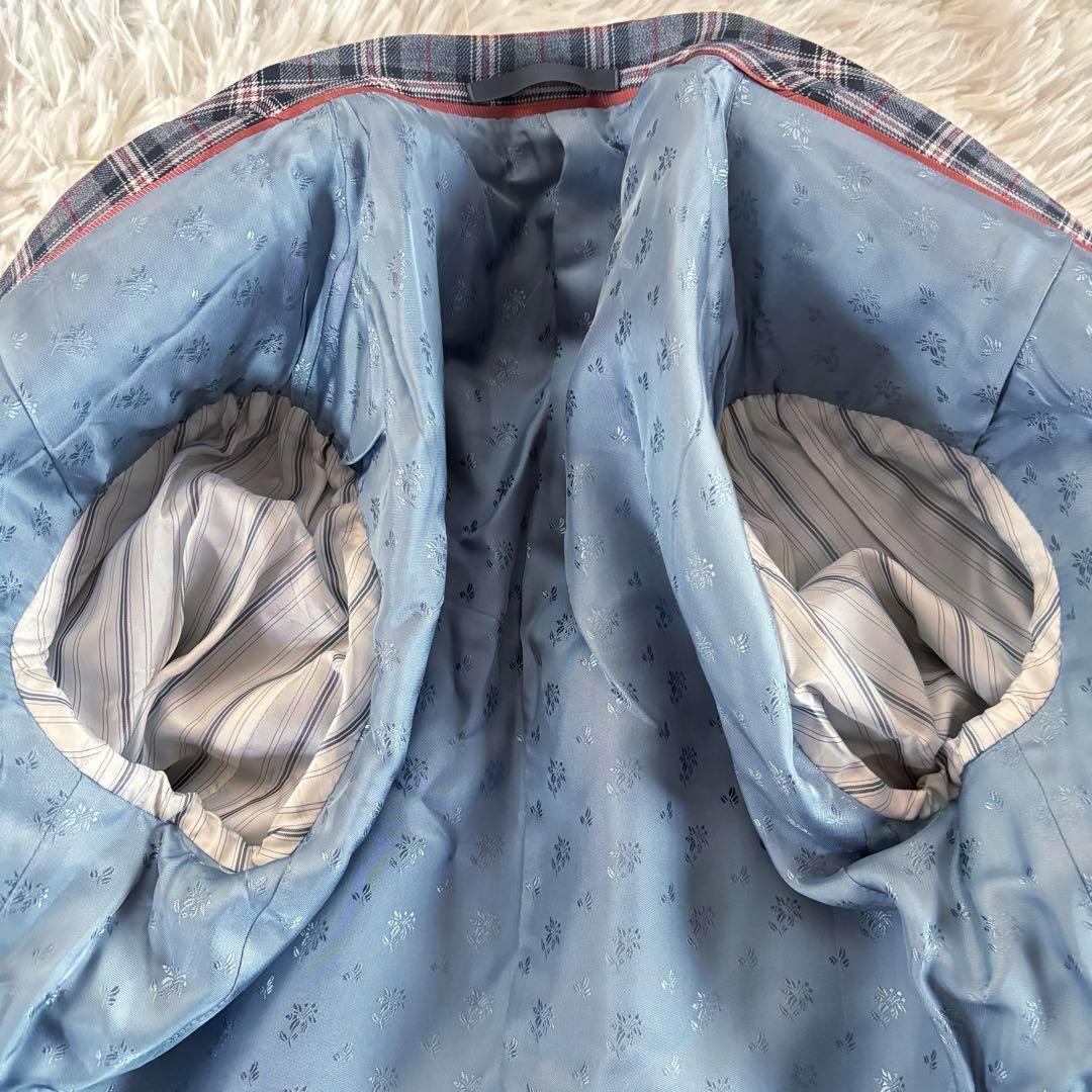 美品✨現行‼️グッチ スリーピース チェック セットアップスーツ メンズ L相当