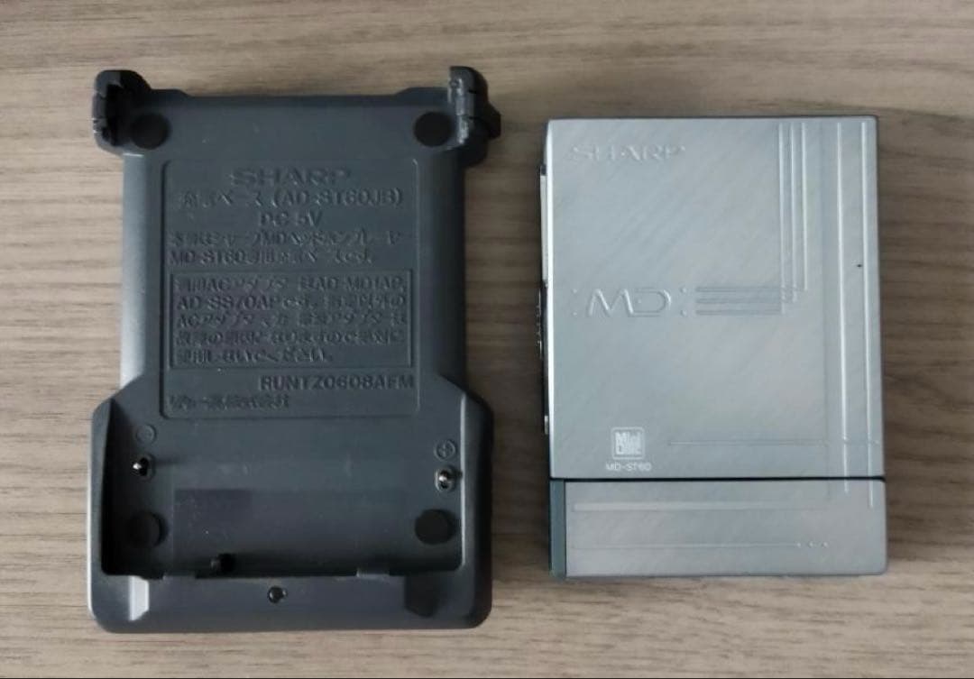 MDヘッドホンプレーヤー MD-ST60-A 【ジャンク】