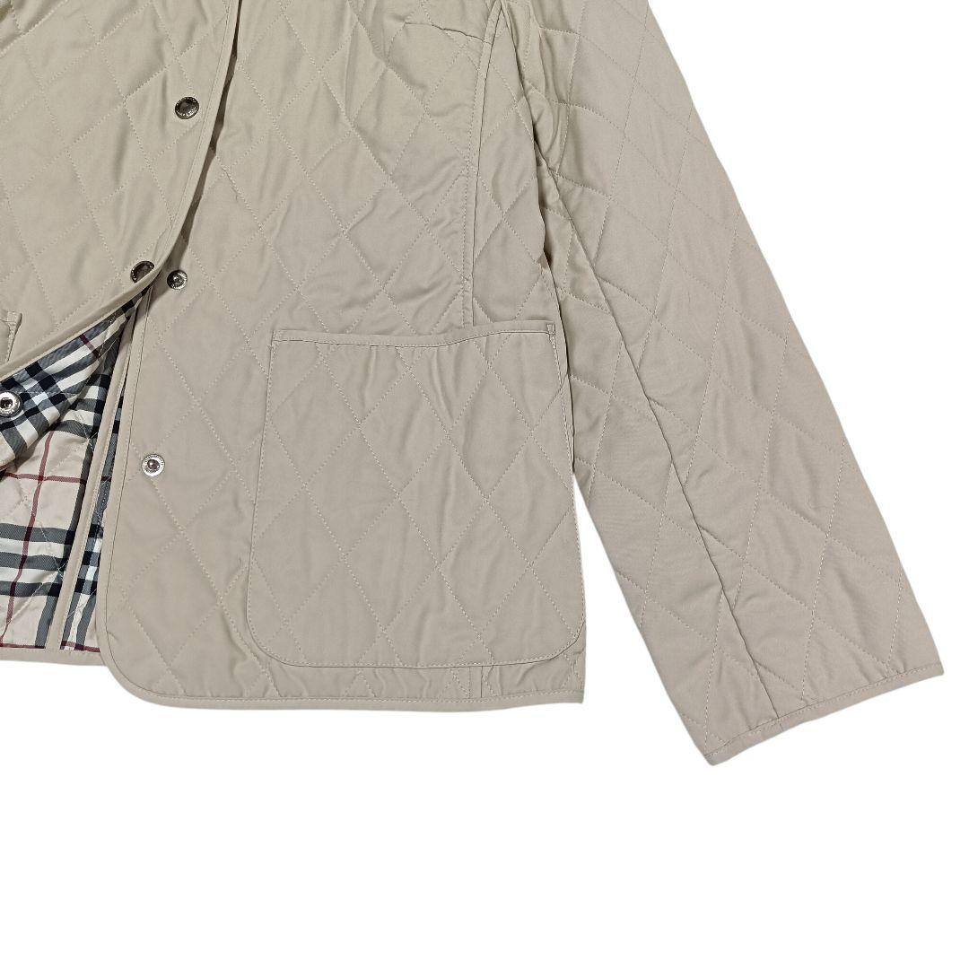 極美品♪バーバリーロンドン キルティングジャケット ノバチェック ベージュ 40