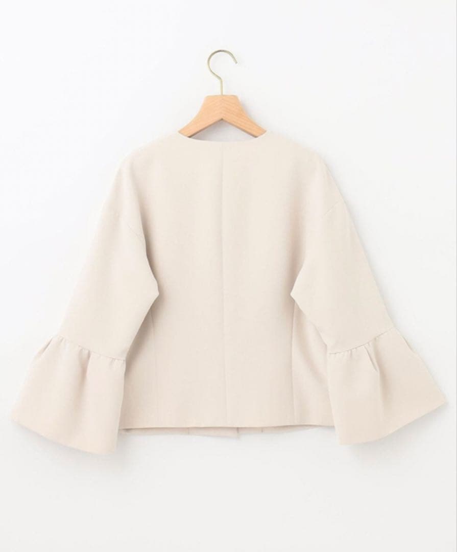 組曲　コンフォートダブルドレープ ノーカラージャケット 入学式　卒業式