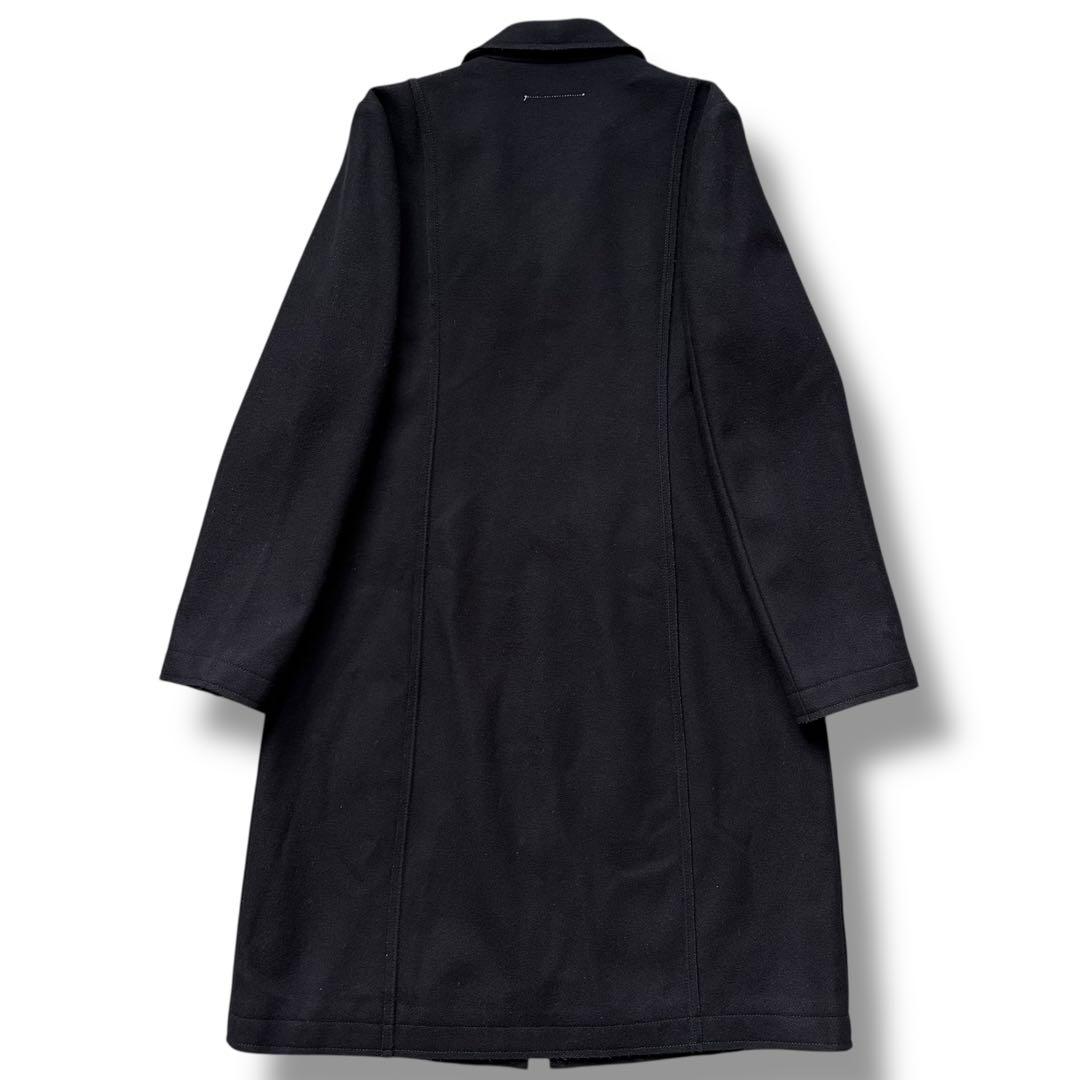 XL相当 ここのえ期 マルタンマルジェラ ロングコート ダブルジップ ウール