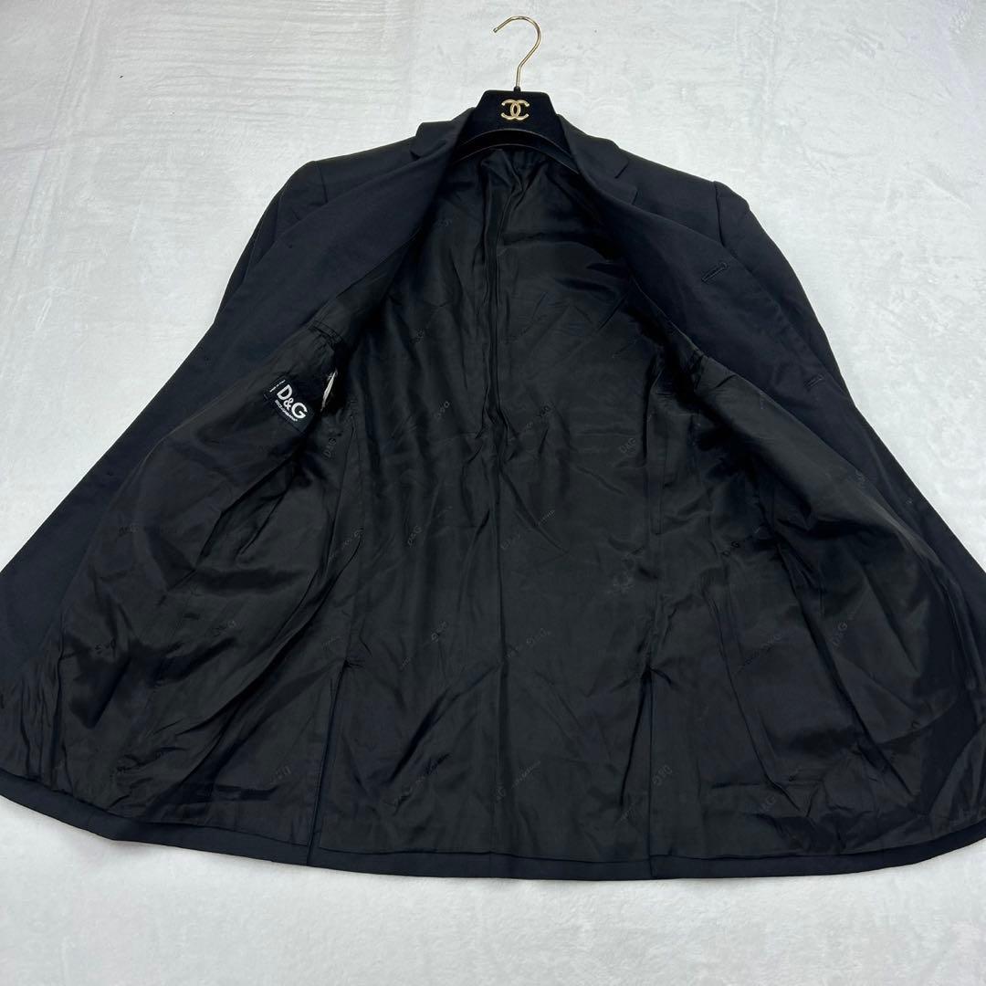 E605 M 46 ドルチェ&ガッバーナ イタリア製 シングル スーツ メンズ