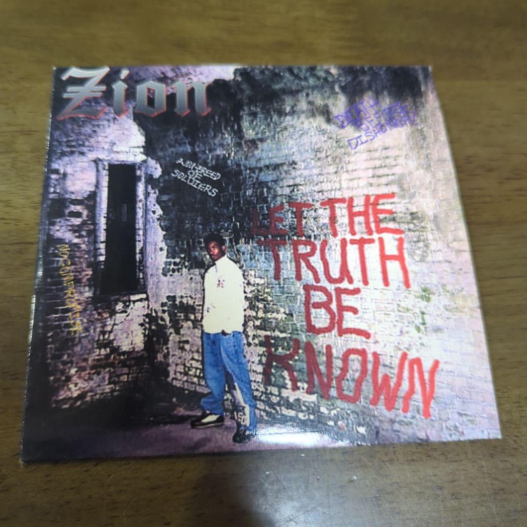 g-rap zion/let the truth be known　03NJ産