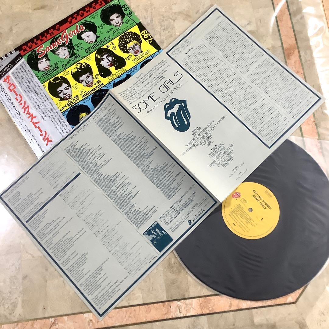 レコード新品同様! ストーンズ 女たち1978年 日本初版盤 USカッティング