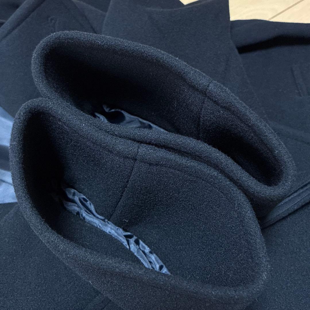 スピックアンドスパン　モッサステンカラーショートコート　34黒